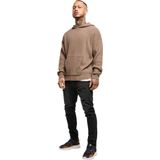Urban Classics - Knitted Hoodie - Groen - 100% Acryl