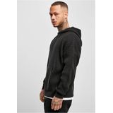 Urban Classics - Knitted Hoodie - Zwart - Gebreide Trui