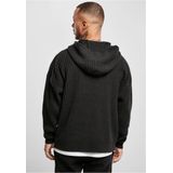Urban Classics - Knitted Hoodie - Zwart - Gebreide Trui