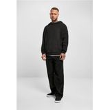 Urban Classics - Knitted Hoodie - Zwart - Gebreide Trui