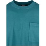 Urban Classics - Pigment Dyed Pocket Longsleeve shirt - Blauw