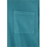 Urban Classics - Pigment Dyed Pocket Longsleeve shirt - Blauw