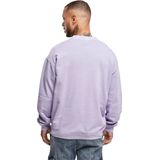 Urban Classics - Pigment Dyed Crewneck - Trui - Paars