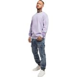 Urban Classics - Pigment Dyed Crewneck - Trui - Paars