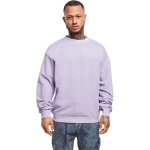 Urban Classics - Pigment Dyed Crewneck - Trui - Paars