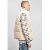 Urban Classics - Cord Mouwloos jacket - Creme