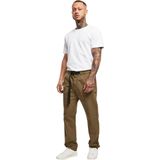 Urban Classics - Chino with belt Broek rechte pijpen   Groen