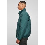 Urban Classics Heren Diamond Quilted Short Jacket, groen, S