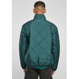 Urban Classics Heren Diamond Quilted Short Jacket, groen, S