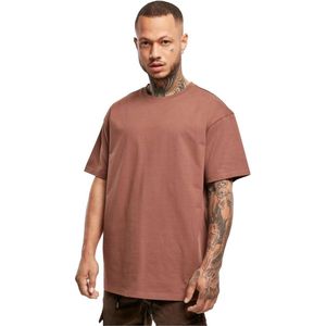 Urban Classics - Heavy Oversized Heren T-shirt - Bruin