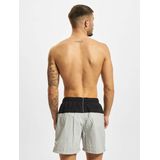 Urban Classics - Blokshorts - Sneldrogende Zwembroek - Lichtgrijs/Zwart - XL