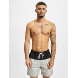 Urban Classics - Blokshorts - Sneldrogende Zwembroek - Lichtgrijs/Zwart - XL