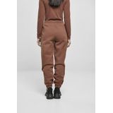 Urban Classics - Organic High Waist Ballon Dames joggingbroek - Bruin