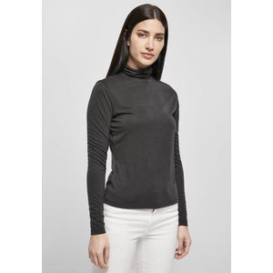 Urban Classics - Modal Turtleneck Longsleeve top Zwart
