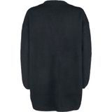 Urban Classics Ladies Chunky Fluffy Knit Cardigan Cardigan zwart