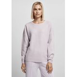 Urban Classics - Dames Chunky Fluffy Sweater - Softlilac - Sweatshirt - Aangenaam Materiaal