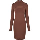Urban Classics - Stretch Cut-out - Korte Jurk - Lange Mouwen