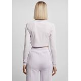 Urban Classics - Organic Cropped Turtleneck Longsleeve top - Paars