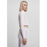 Urban Classics - Organic Cropped Turtleneck Longsleeve top - Paars