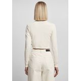 Urban Classics - Organic Cropped Turtleneck Longsleeve top Creme