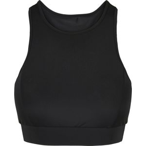 Urban Classics - Sportbeha - Zwart - 80% Polyamide 20% Elastaan