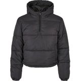 Urban Classics - Pull Over Gewatteerd jack - M - Zwart