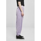 Urban Classics - High Waist Ballon Velvet Dames joggingbroek - Paars