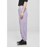 Urban Classics - High Waist Ballon Velvet Dames joggingbroek - Paars