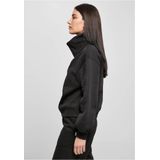 Urban Classics - Oversized High Neck Troyer Sweater/trui - Zwart