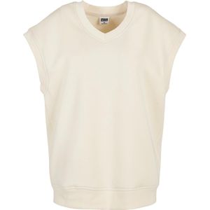 Urban Classics - Ladies Oversized Sweat Slipover whitesand Gilet - Creme