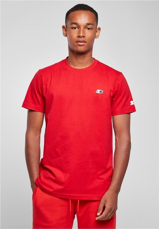 Starter Black Label - Essential Jersey Heren T-shirt - Rood