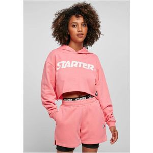 Starter Black Label - Logo pinkgrapefruit Crop Hoodie - Roze