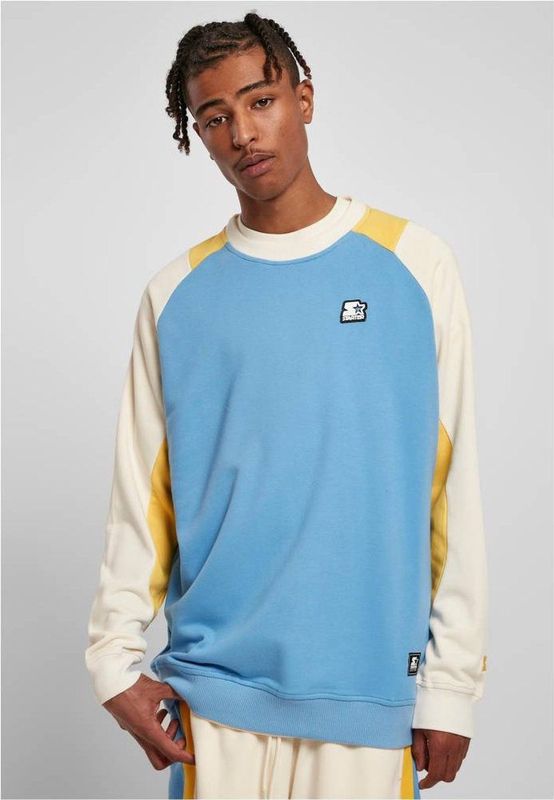 Starter Black Label - Laser hrznblu/clfrnyllw/plwht Crewneck sweater/trui - Multicolours