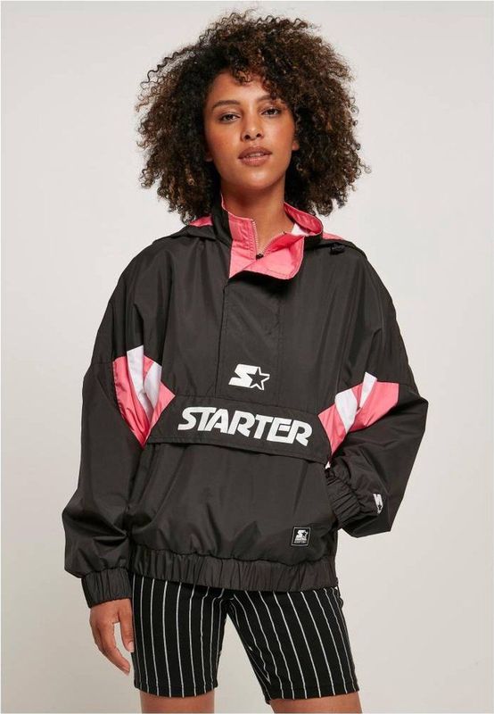 Starter - Black Label - Sweatshirt - Zwart - 100% Polyester, Winddicht