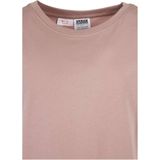 Urban Classics - Organic Extended Shoulder Kinder T-shirt - Kids 134 140 - Roze