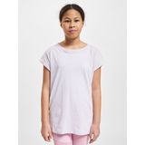 Urban Classics - Organic Extended Shoulder Kinder T-shirt - Kids 110 116 - Paars