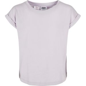Urban Classics - Organic Extended Shoulder Kinder T-shirt - Kids 158 164 - Paars