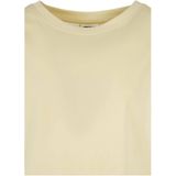 Urban Classics - Organic Extended Shoulder Kinder T-shirt - Kids 122 128 - Geel