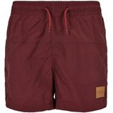 Urban Classics - Boys Block - Zwemshort - Kersen