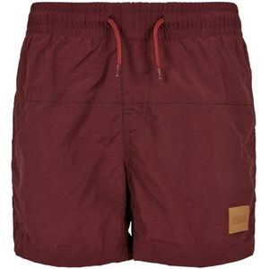 Urban Classics - Boys Block - Zwemshort - Kersen