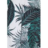 Urban Classics - Pattern palm leaves aop Kinder zwembroek - Kids - Wit