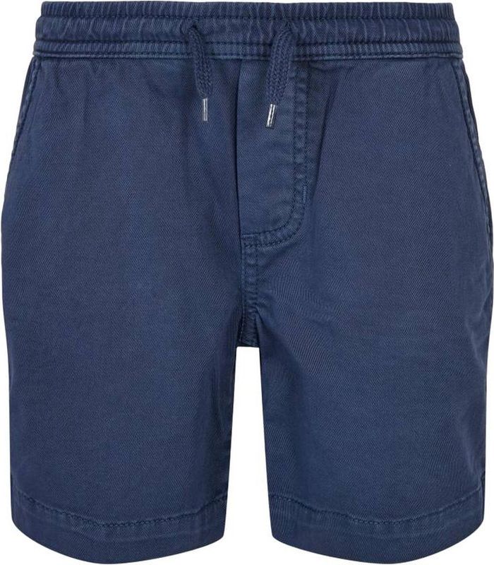 Urban Classics - Stretch Twill Jogg Kinder Korte broek - Kids / - Donkerblauw