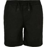 Urban Classics - Stretch Twill Jogg Kinder Korte broek - Kids / - Zwart
