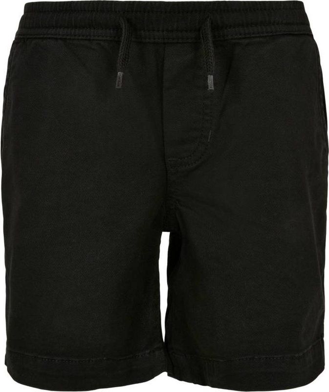 Urban Classics - Stretch Twill Jogg Kinder Korte broek - Kids / - Zwart