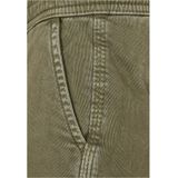Urban Classics - Stretch Twill Joggingshorts - Olive - Korte Broeken