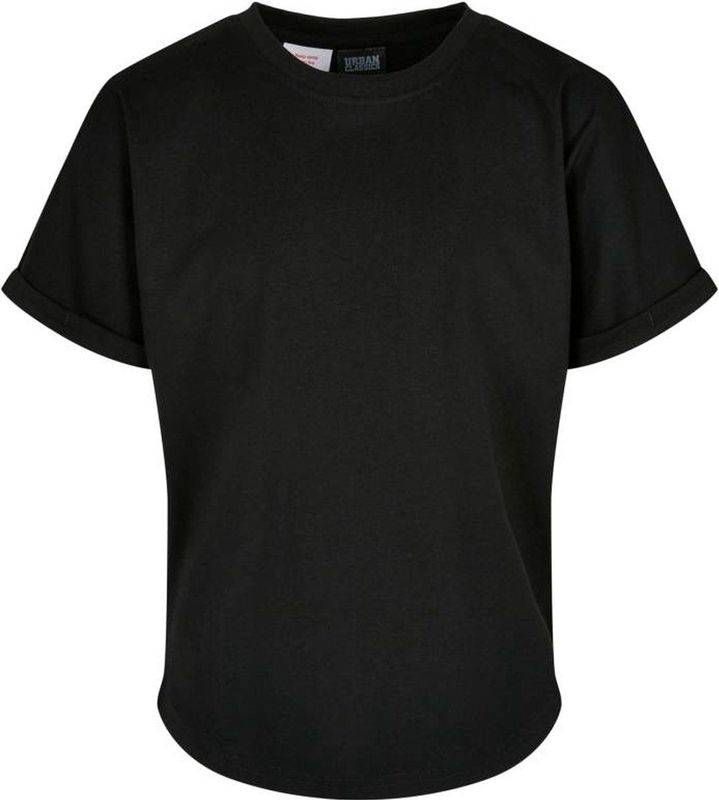 Urban Classics Boys Long Shaped Turnup Tee
