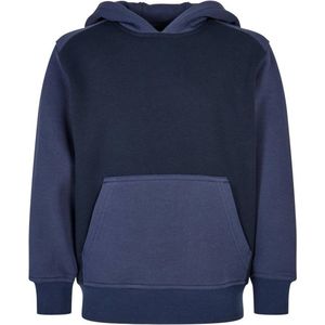 Urban Classics - 2-Tone Fake Raglan Kinder hoodie/trui - Kids / - Blauw