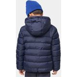 Urban Classics Boys Basic Bubble Jacket, marineblauw/wit/marineblauw