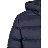 Urban Classics - Basic Bubble Jacket - Kinder Jas - Blauw/Wit