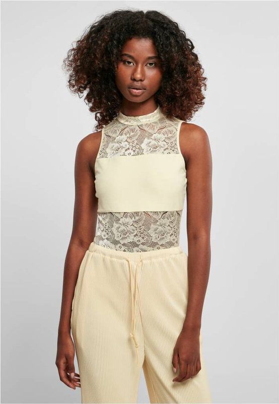 Urban Classics Shirt body  lichtgeel